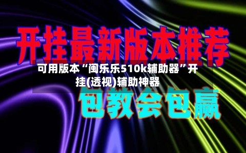 可用版本“闽乐乐510k辅助器”开挂(透视)辅助神器-第2张图片