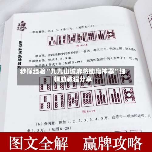 秒懂经验“九九山城麻将助赢神器	”细辅助教程分享-第1张图片