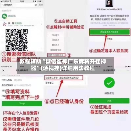 教程辅助“微信雀神广东麻将开挂神器”(透视挂)详细用法教程-第2张图片