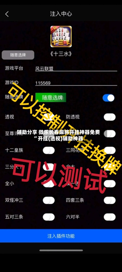 辅助分享 微乐长春麻将开挂神器免费”开挂(透视)辅助神器-第3张图片
